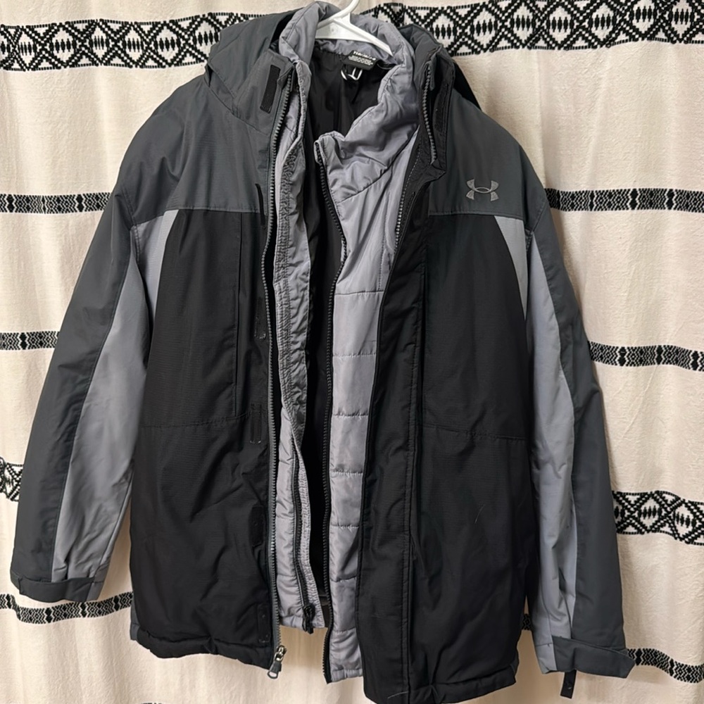 Under armour double coat
